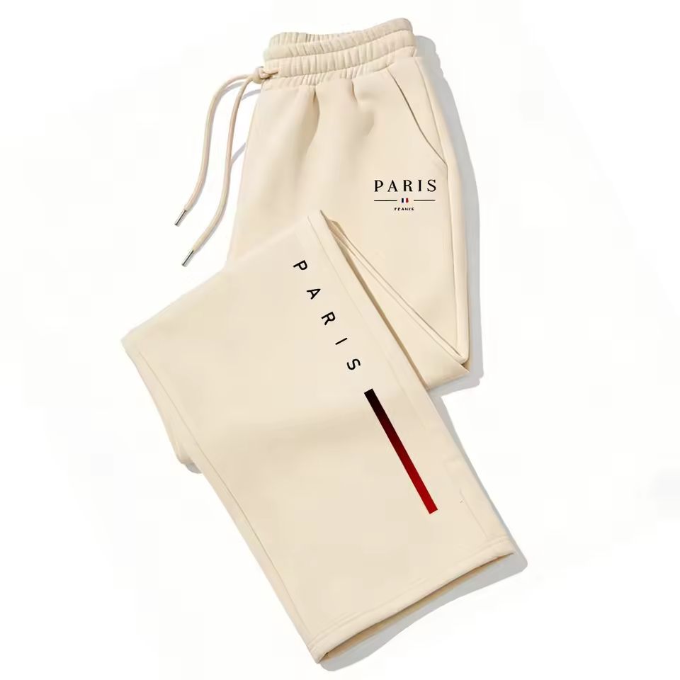 Pantalon de jogging unisexe ample à lettrage gothique