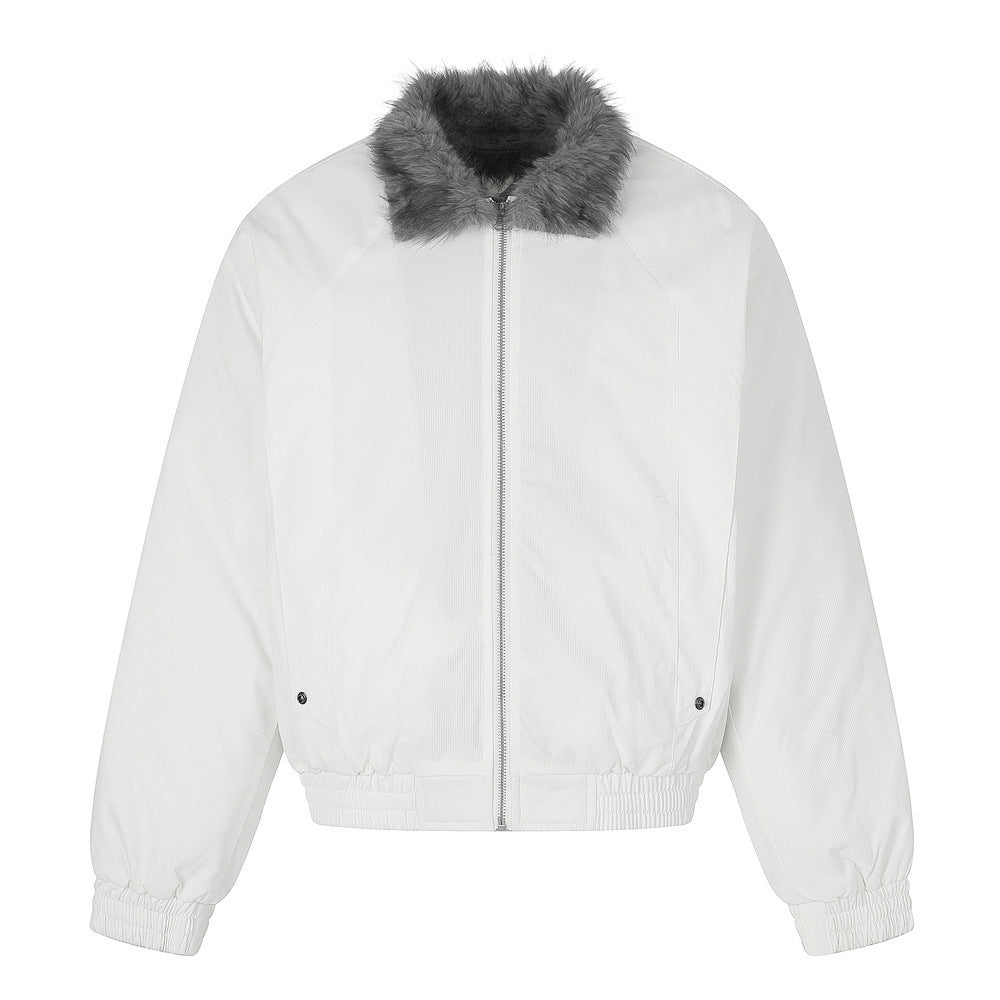 Veste d’hiver homme matelassée à coupe ample