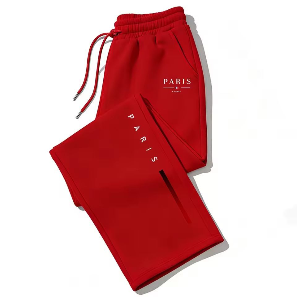 Pantalon de jogging unisexe ample à lettrage gothique