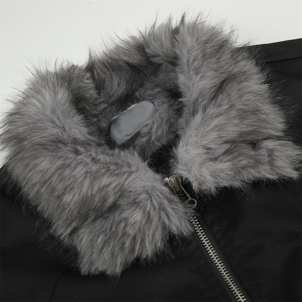 Veste d’hiver homme matelassée à coupe ample