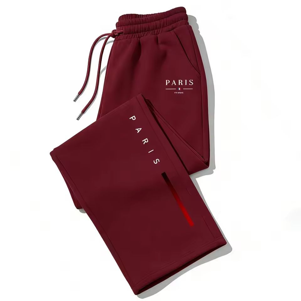 Pantalon de jogging unisexe ample à lettrage gothique